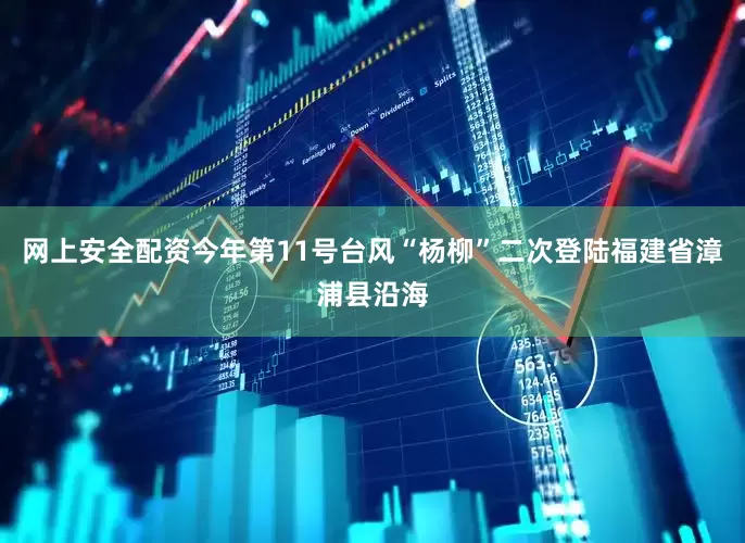 网上安全配资今年第11号台风“杨柳”二次登陆福建省漳浦县沿海